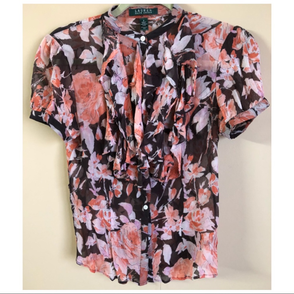 ralph lauren blouse Silk 100%